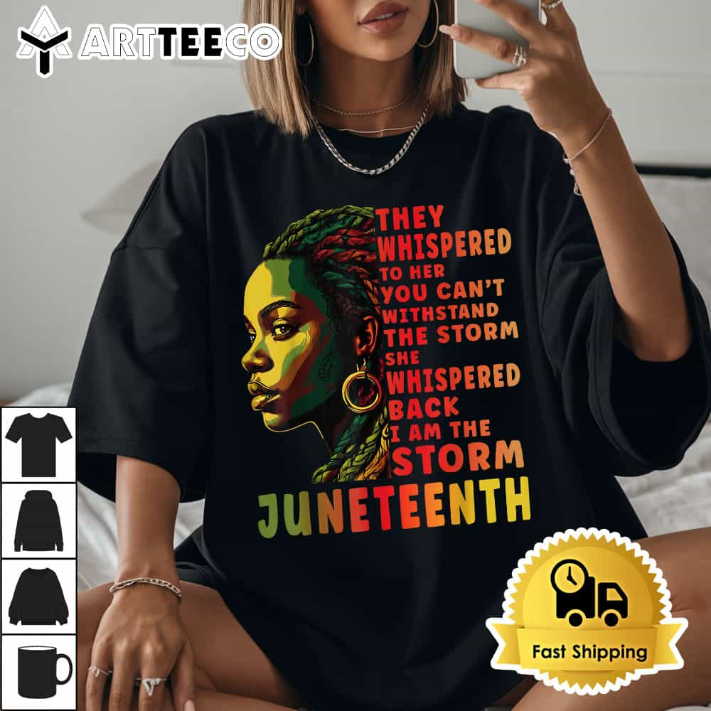 Juneteenth Shirts Afro American Black Women Black History T Shirt1