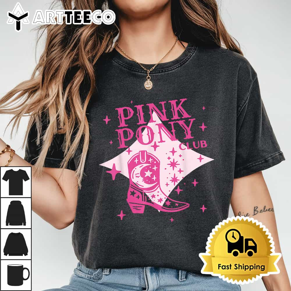 Pink Pony Club CR Western T Shirt1