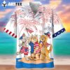 Cat American Shorthair Shirts Independence Day Is Coming Usa Patriotic Trendy Hawaiian Shirt