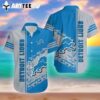 Detroit Lions Hawaiian Shirt Quarter Style NFL