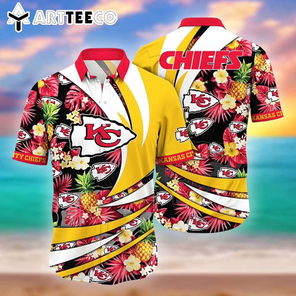 Kansas City Chiefs Nfl Hawaiian Shirt Starry Nights Exhibition Match Shirts