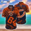 Nfl Chicago Bears Custom Name Number Orange Edition Hawaiian Shirt