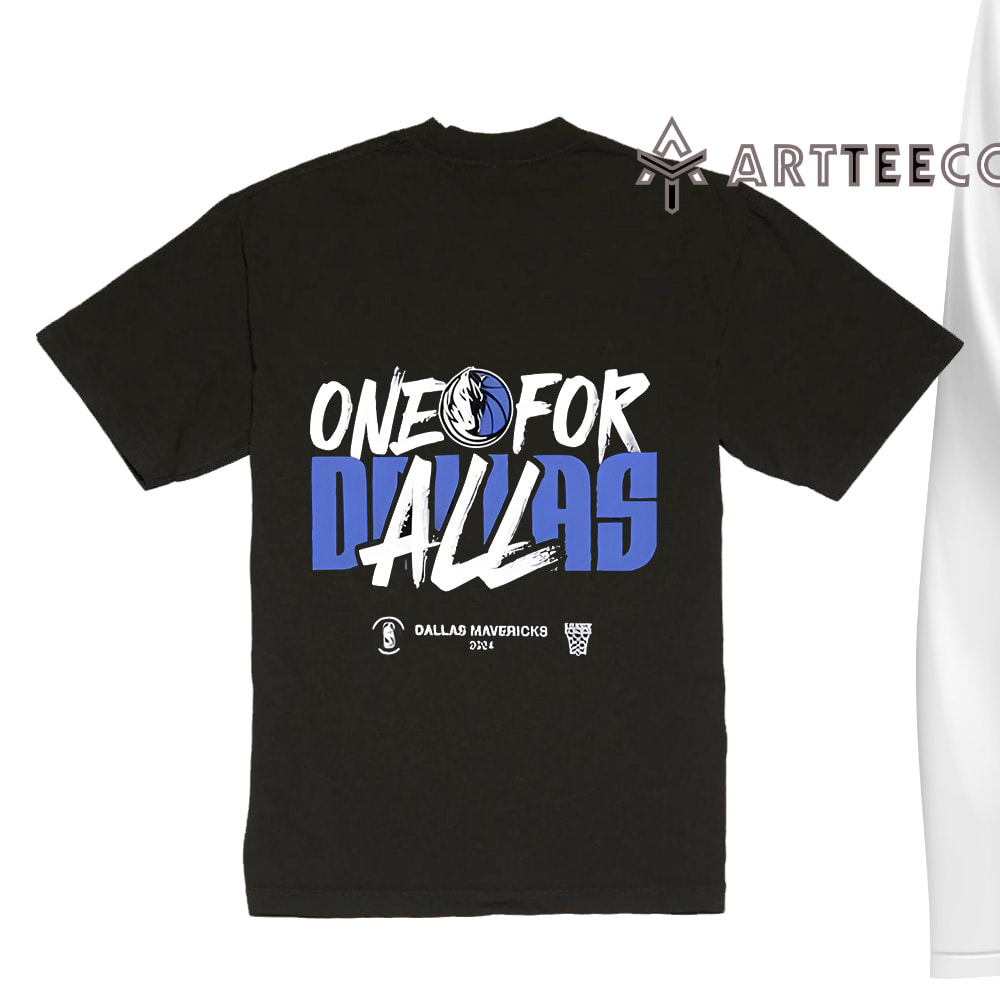 Official One For All Dallas Mavericks 2024 NBA Playoffs Mantra T Shirt 1