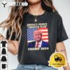 Trump 2024 Americas Favorite Convicted Felon American Flag T Shirt1