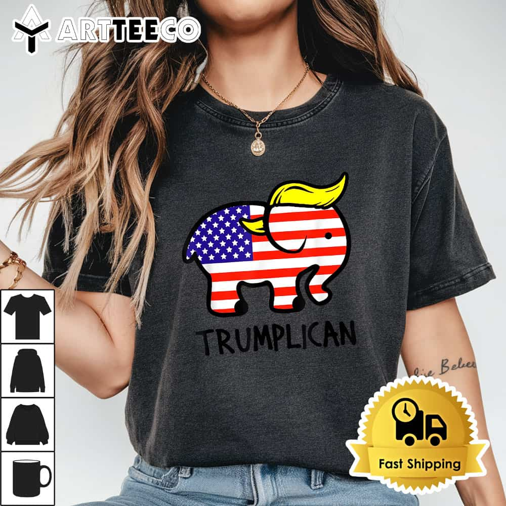 Trumplican Elephant TrumpFunny RepublicanUltra Maga 2024 T Shirt1