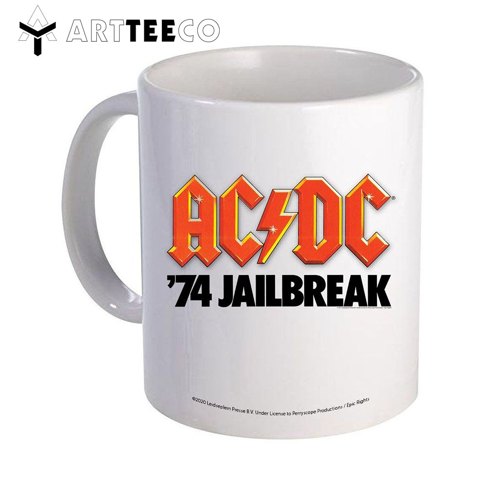 AC DC Rock Band 74 Jailbreak Cover Mug