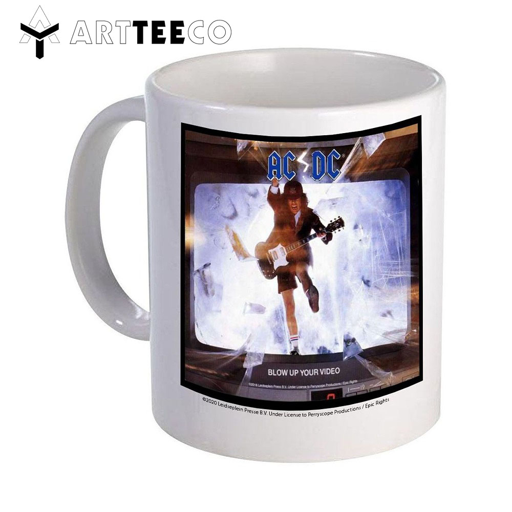 AC DC Rock Band Blow Up Your Video Mug