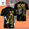 Ac Dc Pwr Up Tour Eu 2024 3d T shirt