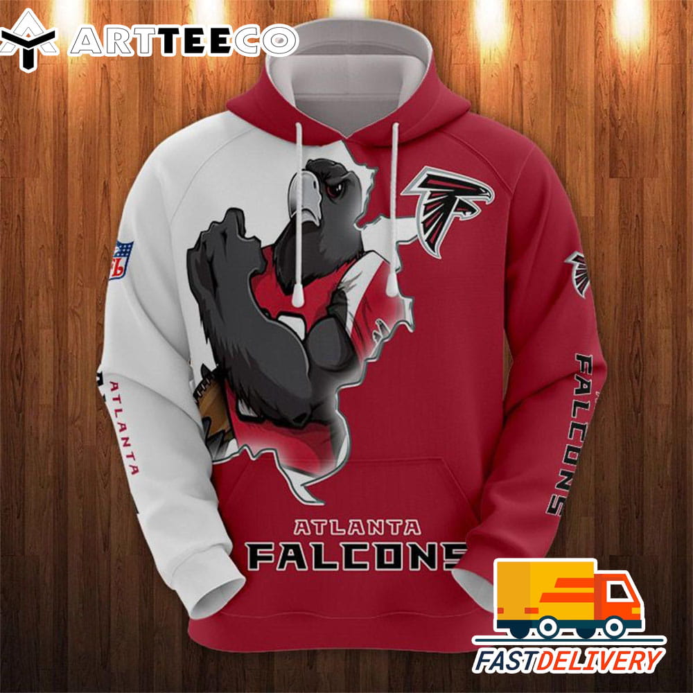 Atlanta Falcons Style Mascot 3D Shirt Unique gifts For Fans All Over Print