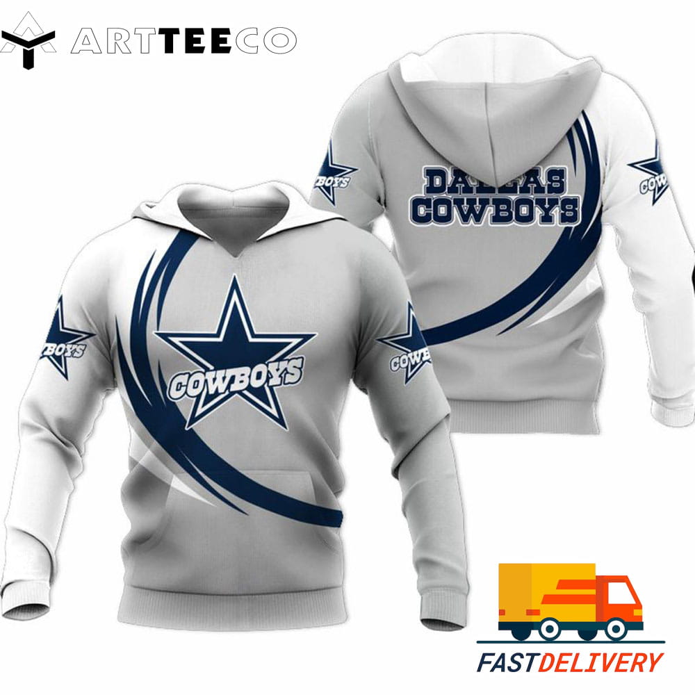 Dallas Cowboys Style Curve 3D Shirt Unique gifts For Fans All Over Print