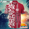 NCAA Alabama Crimson Tide Hawaiian Shirt Tropical Flower Gift For Fans Football Lover