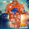 NCAA Boise State Broncos Hawaiian Shirt Tropical Flower Gift For Fans Football Lover