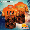 NFL Cincinnati Bengals Hawaiian Shirt Style Hot Days Gift For Fans Football Lover