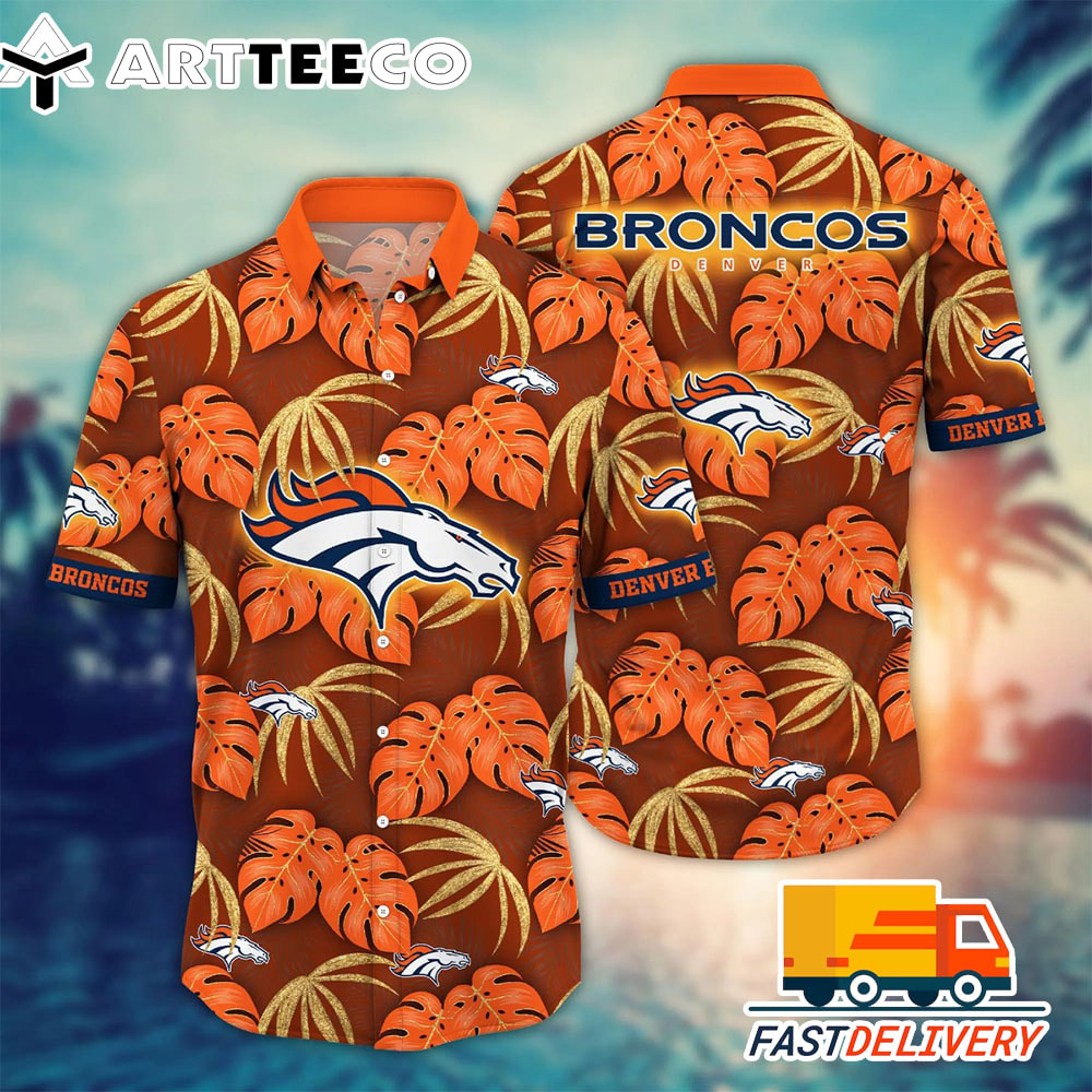 NFL Denver Broncos Hawaiian Shirt Style5 Gift For Fans Football Lover