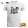 NFL Go Cincinnati Bengals Heart Fitted Leopard 2024 Logo T Shirt Gift For Football Fans 1