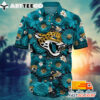 NFL Jacksonville Jaguars Hawaiian Shirt Big Flower Gift For Fans Football Lover