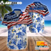 NFL Los Angeles Rams Hawaiian Shirt Flag Us Style Gift For Fans Football Lover