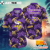 NFL Minnesota Vikings Hawaiian Shirt Tropical Gift For Fans Football Lover