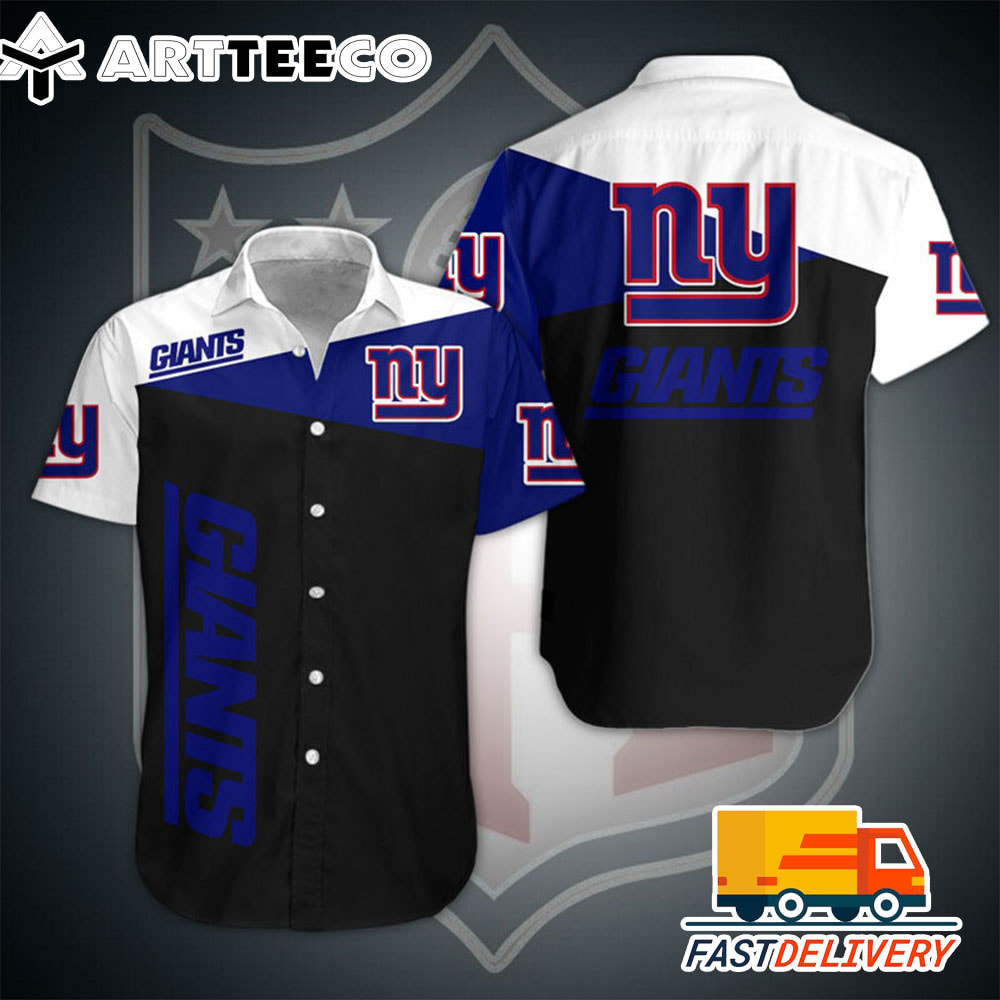 NFL New York Giants Hawaiian Shirt Gift For Fans Football Lover