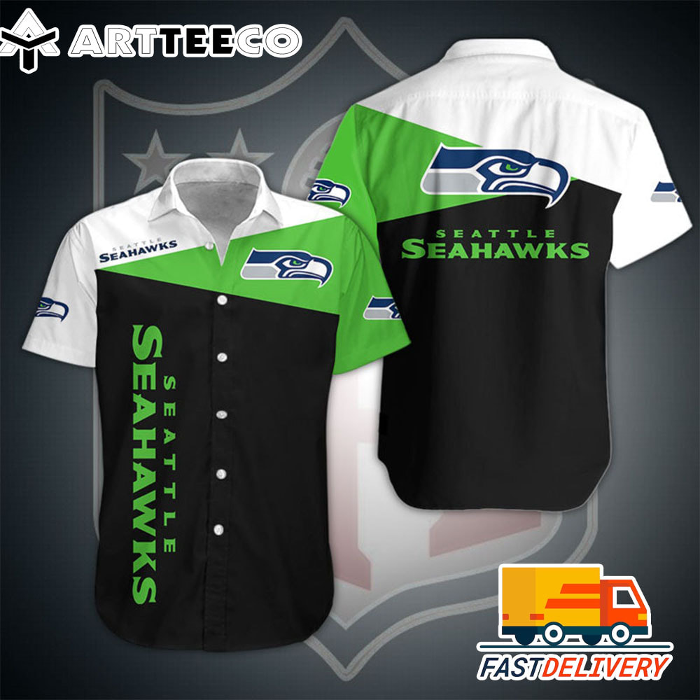 NFL Seattle Seahawks Hawaiian Shirt Gift For Fans Football Lover