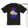 NFL The Bluey Characters Driving Car New York Giants Shirt Gift For Football Fans 1