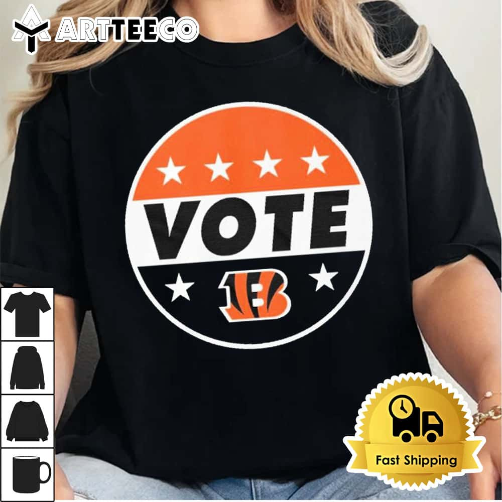 NFL Vote Cincinnati Bengals Football Shirt Retro Tee Trending1