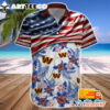 NFL Washington Commanders Hawaiian Shirt Flag Us Style Gift For Fans Football Lover