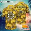 NHL Boston Bruins Hawaiian Shirt Leaf Gift For Fans Football Lover