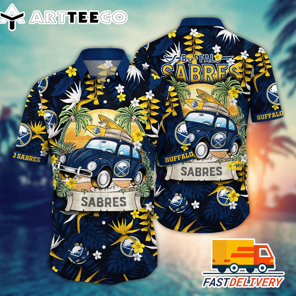 NHL Buffalo Sabres Hawaiian Shirt Vacation Gift For Fans Football Lover