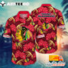 NHL Chicago Blackhawks Hawaiian Shirt Leaf Gift For Fans Football Lover