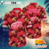 NHL Detroit Red Wings Hawaiian Shirt Leaf Gift For Fans Football Lover