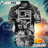 NHL Los Angeles Kings Hawaiian Shirt Tropical Flower Gift For Fans Football Lover