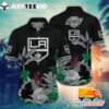 NHL Los Angeles Kings Hawaiian Shirt Tropical Tree Gift For Fans Football Lover