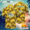 NHL Nashville Predators Hawaiian Shirt Leaf Gift For Fans Football Lover