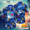 NHL New York Rangers Hawaiian Shirt Leaf Gift For Fans Football Lover