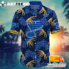 NHL St Louis Blues Hawaiian Shirt Leaf Gift For Fans Football Lover