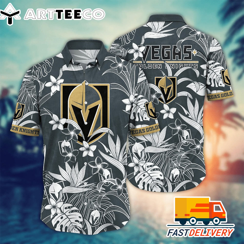 NHL Vegas Golden Knights Hawaiian Shirt Style2 Gift For Fans Football Lover