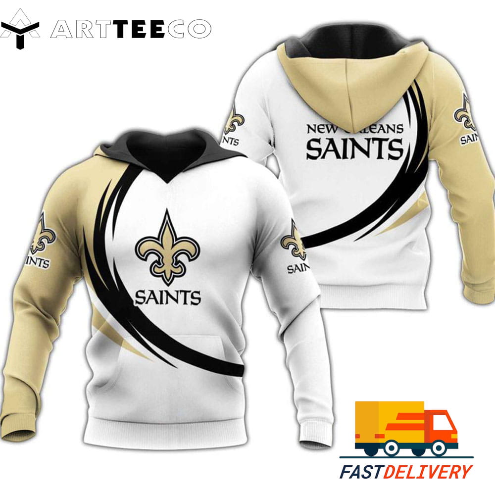 New Orleans Saints Style Curve 3D Shirt Unique gifts For Fans All Over Print