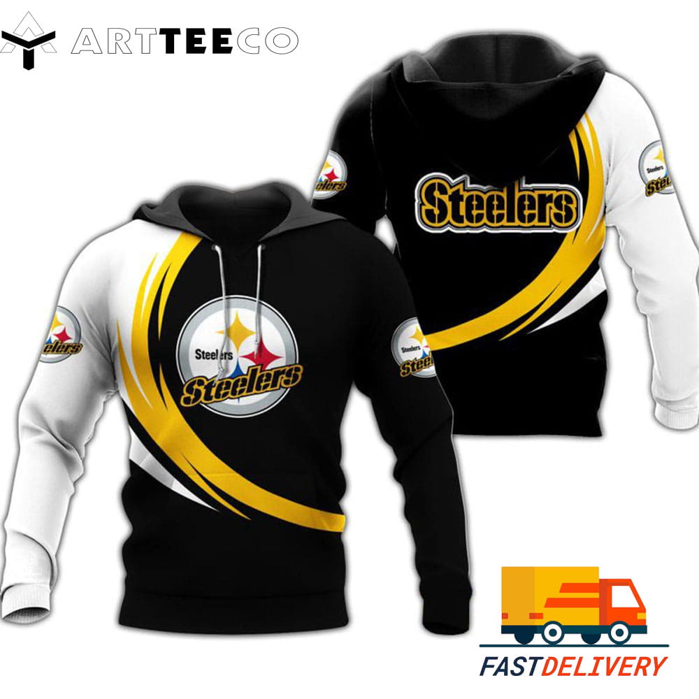 Pittsburgh Steelers Style Curve 3D Shirt Unique gifts For Fans All Over Print