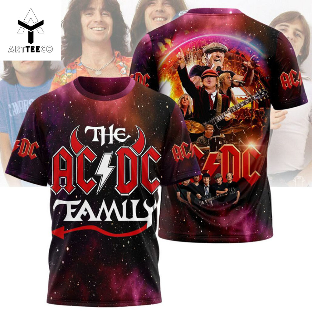 The Ac Dc Family Special Design 3d T shirt