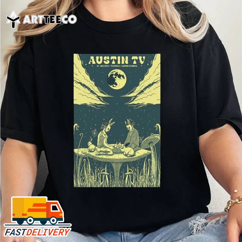 Austin TV Jardin Canibal In Pachuca Mexico Aug 24 2024 Retro T Shirt Trending Shirt 2024