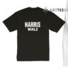 Kamala Harris Harris WalzT Shirt Vintate Retro Trending Tee 1