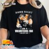 Tennessee Volunteers Mascot Damn Right I Am Volunteers Fan Win Or Lose Retro T Shirt Trending Shirt 2024