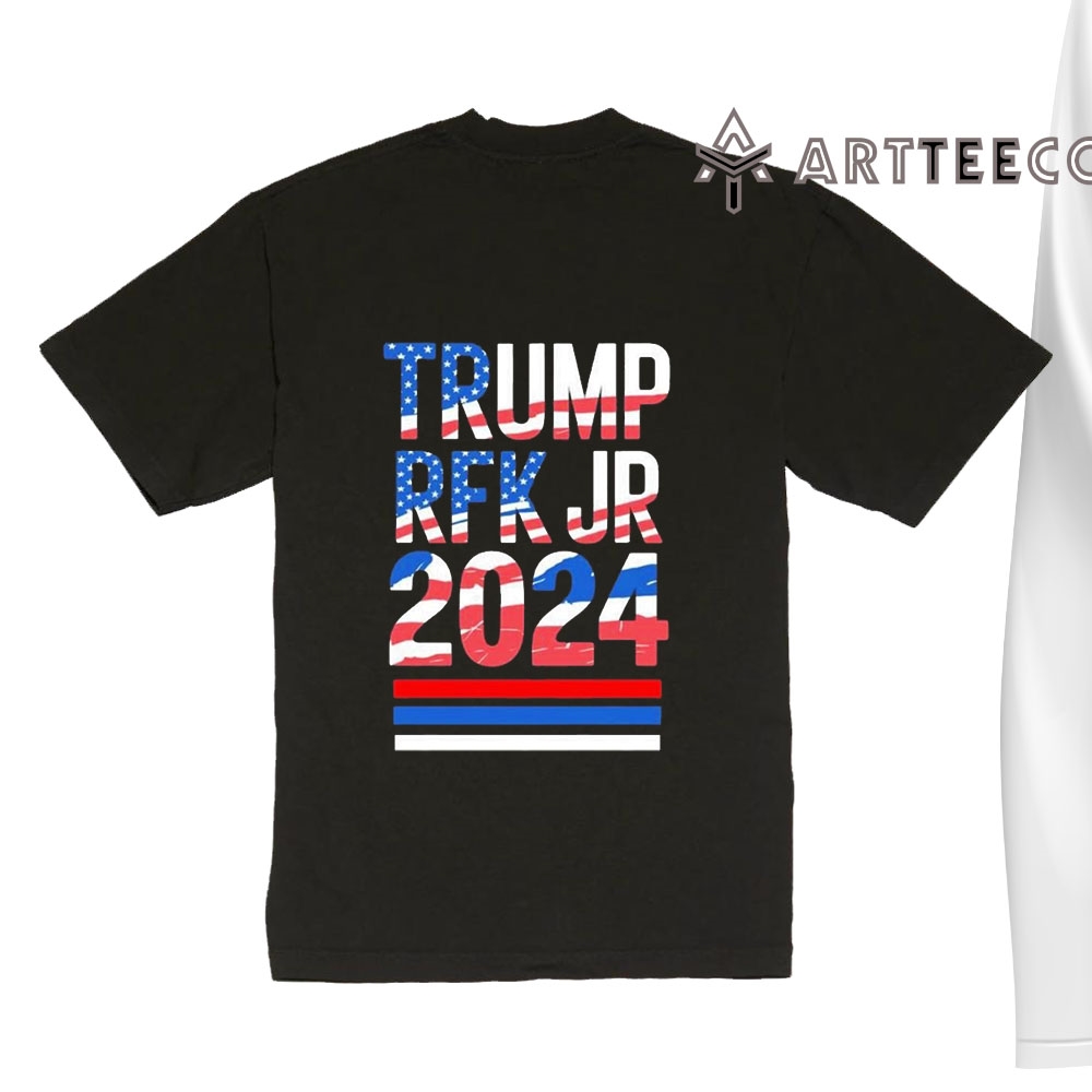 Trump Rfk Jr 2024 Election T Shirt Trending Tee 2024 1