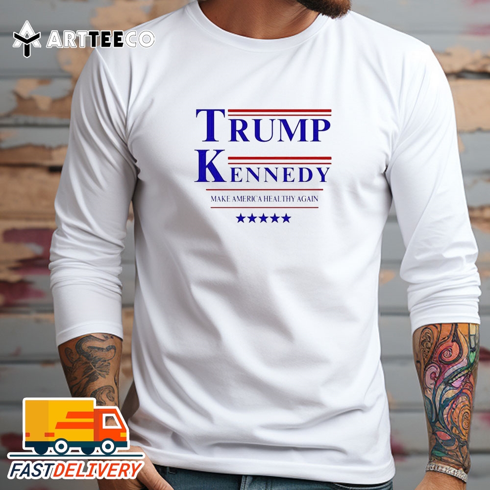 Trump Vance Kennedy Musk Make America Healthy Again 2024 Retro T Shirt Trending Shirt 2024