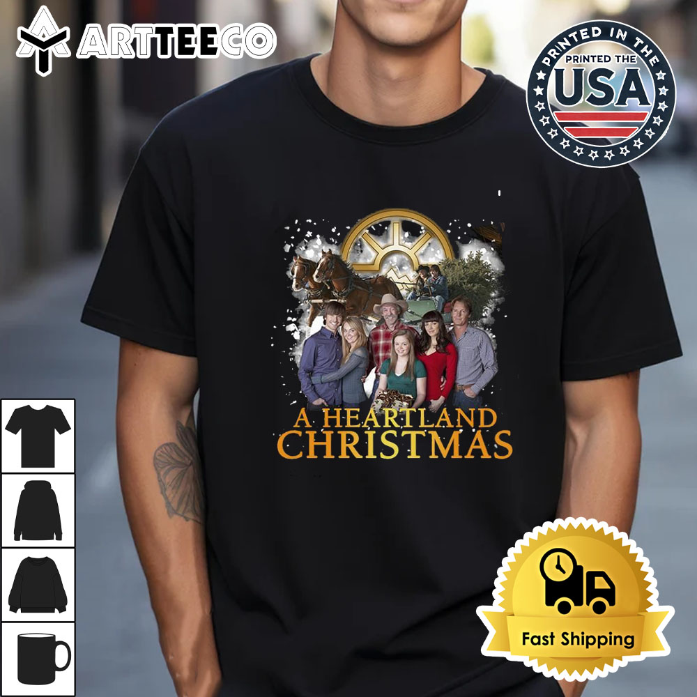 A Heartland Christmas Christmas Retro T Shirt 1