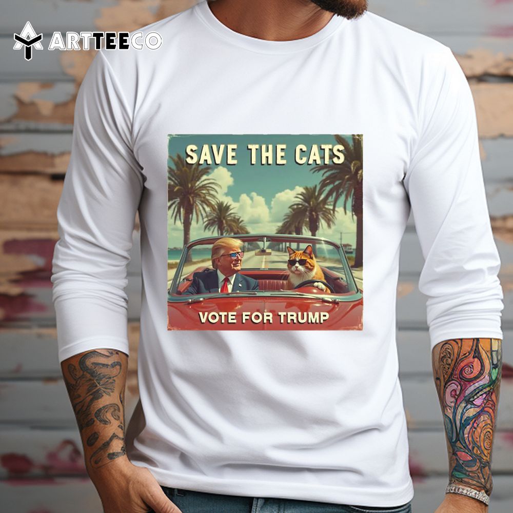 Cats for Trump Republican Shirt 2024 Shirt