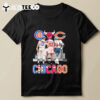 Chicago Cubs Ron Santo Chicago Bulls Michael Jordan Chicago Bears Walter Payton T Shirt