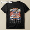 Denver Broncos 65th Anniversary 1960 2025 Thank You For The Memories Signatures T Shirt