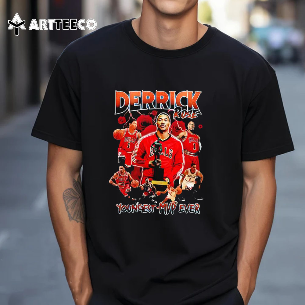 Derrick Rose Youngest Mvp Ever T Shirt